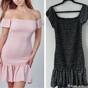 Hesperus smocked bodycon dress
